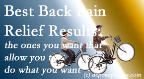 Moriarty Chiropractic strives to deliver the back pain relief and neck pain relief that spine pain sufferers want.