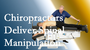 Moriarty Chiropractic uses spinal manipulation daily as a representative of the chiropractic profession which is recognized as being the profession of spinal manipulation practitioners.