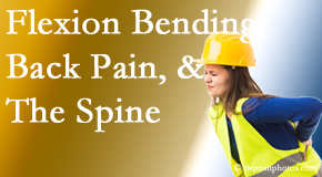 Moriarty Chiropractic helps workers with their low back pain because of forward bending, lifting and twisting.