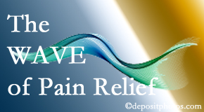 Moriarty Chiropractic rides the wave of healing pain relief with our back pain and neck pain patients. 
