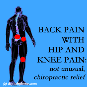 Nashua back pain, hip and knee osteoarthritis often appear together, and Moriarty Chiropractic can help. 