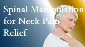 Moriarty Chiropractic delivers chiropractic spinal manipulation to decrease neck pain. Such spinal manipulation decreases the risk of treatment escalation.