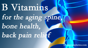 Moriarty Chiropractic presents new research regarding B vitamins and their value in supporting bone health and back pain management.