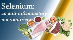 Moriarty Chiropractic shares details about the micronutrient, selenium, and the detrimental effects of its deficiency like inflammation.