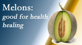 Moriarty Chiropractic shares how nutritiously good melons can be for our chiropractic patients’ healing and health.