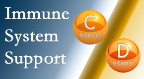 Moriarty Chiropractic presents details about the benefits of vitamins C and D for the immune system to fight infection.