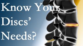 Your Nashua chiropractor thoroughly understands spinal discs and what they need nutritionally. Do you?