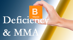 Moriarty Chiropractic points out B vitamin deficiencies and MMA levels may affect the brain and nervous system functions. 