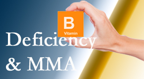 Moriarty Chiropractic points out B vitamin deficiencies and MMA levels may affect the brain and nervous system functions.