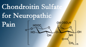 Moriarty Chiropractic finds chondroitin sulfate to be an effective addition to the relieving care of sciatic nerve related neuropathic pain.