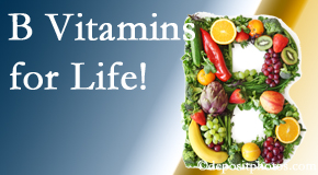 Moriarty Chiropractic emphasizes the importance of B vitamins to prevent diseases like spina bifida, osteoporosis, myocardial infarction, and more!