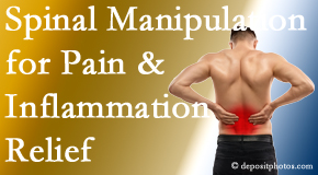 Moriarty Chiropractic presents encouraging news about the influence of spinal manipulation may be shown via blood test biomarkers.