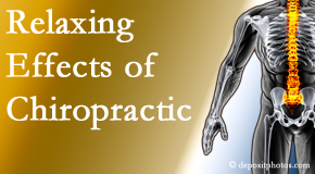Moriarty Chiropractic utilizes spinal manipulation for its calming effects for stress responses. 