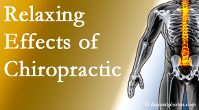 Moriarty Chiropractic utilizes spinal manipulation for its calming effects for stress responses.