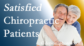 Nashua chiropractic patients are satisfied with their care at Moriarty Chiropractic.