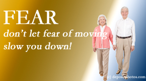 Moriarty Chiropractic gets why back pain sufferers fear movement and helps them get past it to move and exercise.