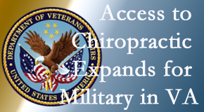 Nashua chiropractic care helps relieve spine pain and back pain for many locals, and its availability for veterans and military personnel increases in the VA to help more. 
