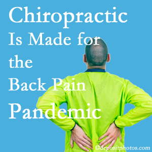 Nashua chiropractic care at Moriarty Chiropractic is well-equipped for the pandemic of low back pain. 
