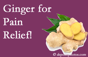 Nashua chronic pain and osteoarthritis pain patients will want to look in to ginger for its many varied benefits not least of which is pain reduction. 