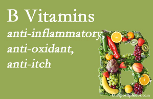 Moriarty Chiropractic presents new research on the benefit of adequate B vitamin levels.