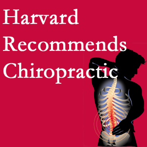 Moriarty Chiropractic offers chiropractic care like Harvard recommends.