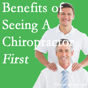 Getting Nashua chiropractic care at Moriarty Chiropractic first may lessen the odds of back surgery need and depression.