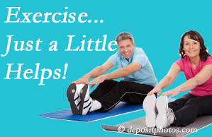  Moriarty Chiropractic encourages exercise for better physical health as well as reduced cervical and lumbar pain.