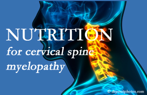 Moriarty Chiropractic presents the nutritional factors in cervical spine myelopathy in its development and management.