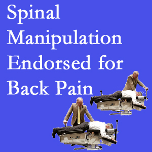 Nashua chiropractic care includes spinal manipulation, an effective, non-invasive, non-drug approach to low back pain relief.