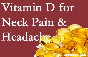 Nashua neck pain and headache may gain value from vitamin D deficiency adjustment.