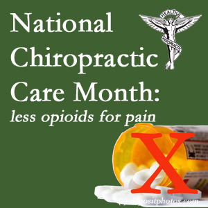 Nashua chiropractic care is being celebrated in this National Chiropractic Health Month. Moriarty Chiropractic describes how its non-drug approach benefits spine pain, back pain, neck pain, and related pain management and even reduces use/need for opioids. 