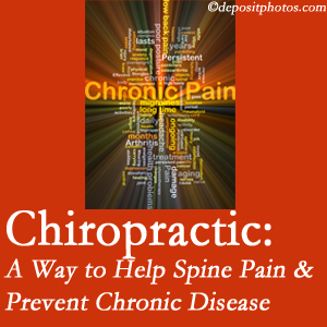 Moriarty Chiropractic helps ease musculoskeletal pain which helps prevent chronic disease.