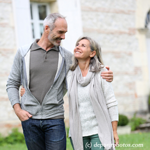 image of Nashua happy couple with relief of failed back surgical syndrome back pain